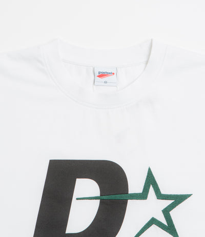 Pasteelo P Steelo T-Shirt in White and Black