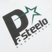 Pasteelo P Steelo T-Shirt in White and Black thumbnail