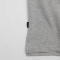 Pasteelo Pique Sports Long Sleeve T-Shirt in Heather Grey thumbnail