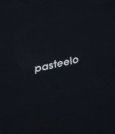 Pasteelo Pique Sports Long Sleeve T-Shirt in Navy