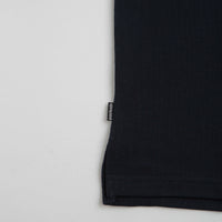Pasteelo Pique Sports Long Sleeve T-Shirt in Navy thumbnail