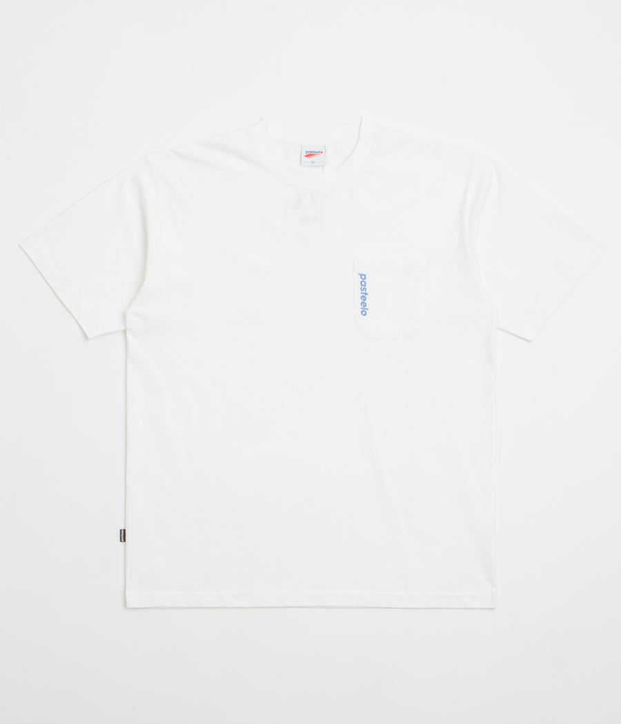 Pasteelo Pocket T-Shirt in White