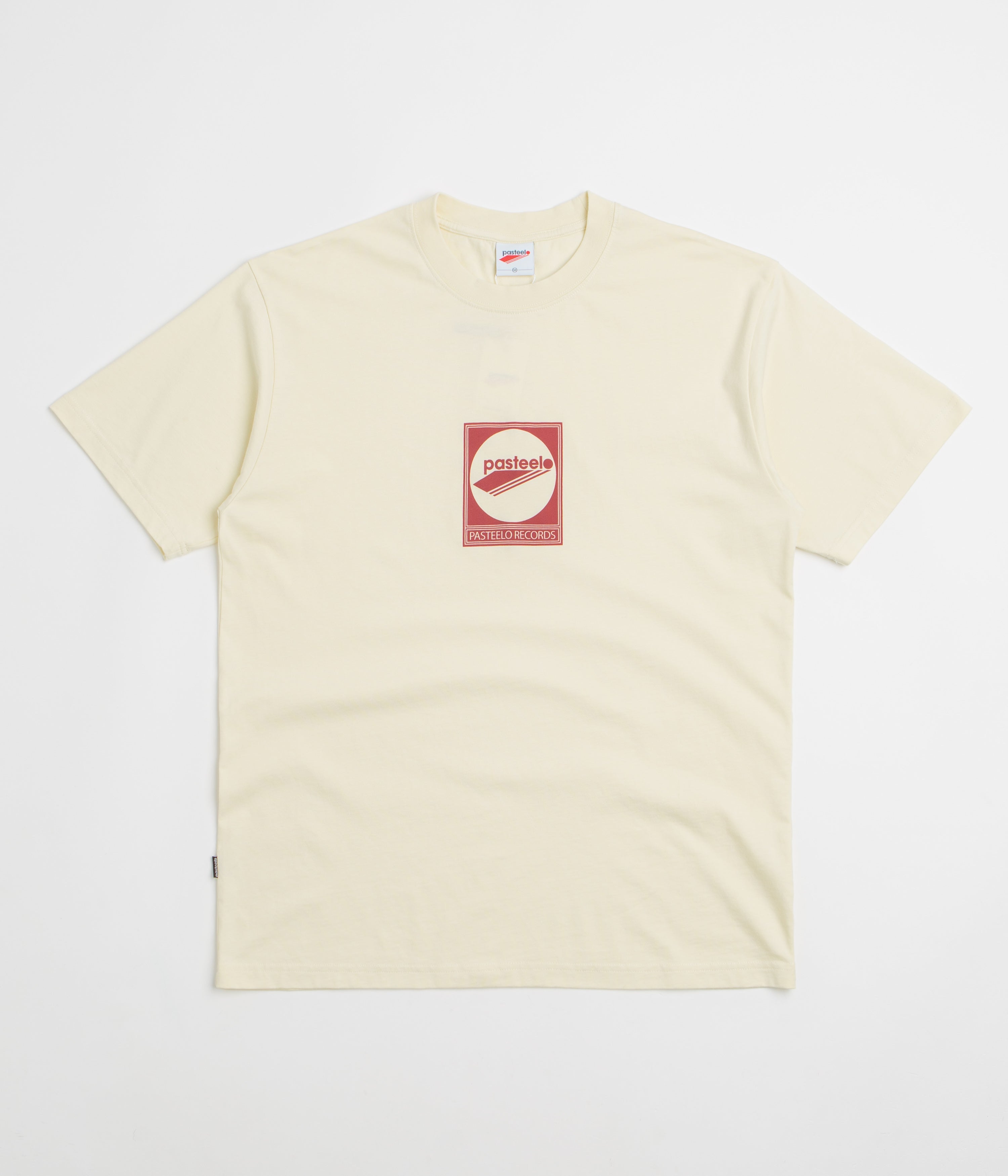 Pasteelo Records T-Shirt in Cream
