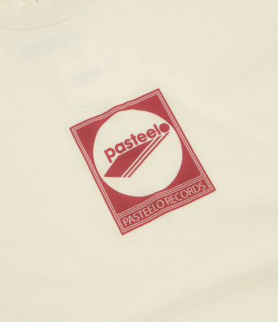 Pasteelo Records T-Shirt in Cream