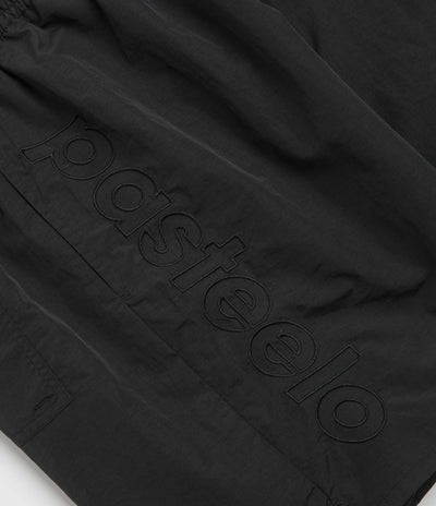 Pasteelo Script Active Shorts - Black