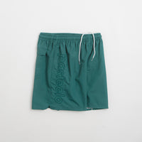 Pasteelo Script Active Shorts - Dark Teal thumbnail