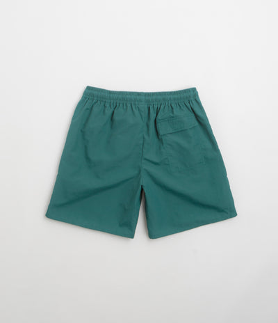 Pasteelo Script Active Shorts - Dark Teal