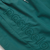 Pasteelo Script Active Shorts - Dark Teal thumbnail
