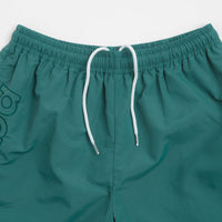 Pasteelo Script Active Shorts - Dark Teal thumbnail