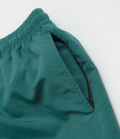 Pasteelo Script Active Shorts - Dark Teal