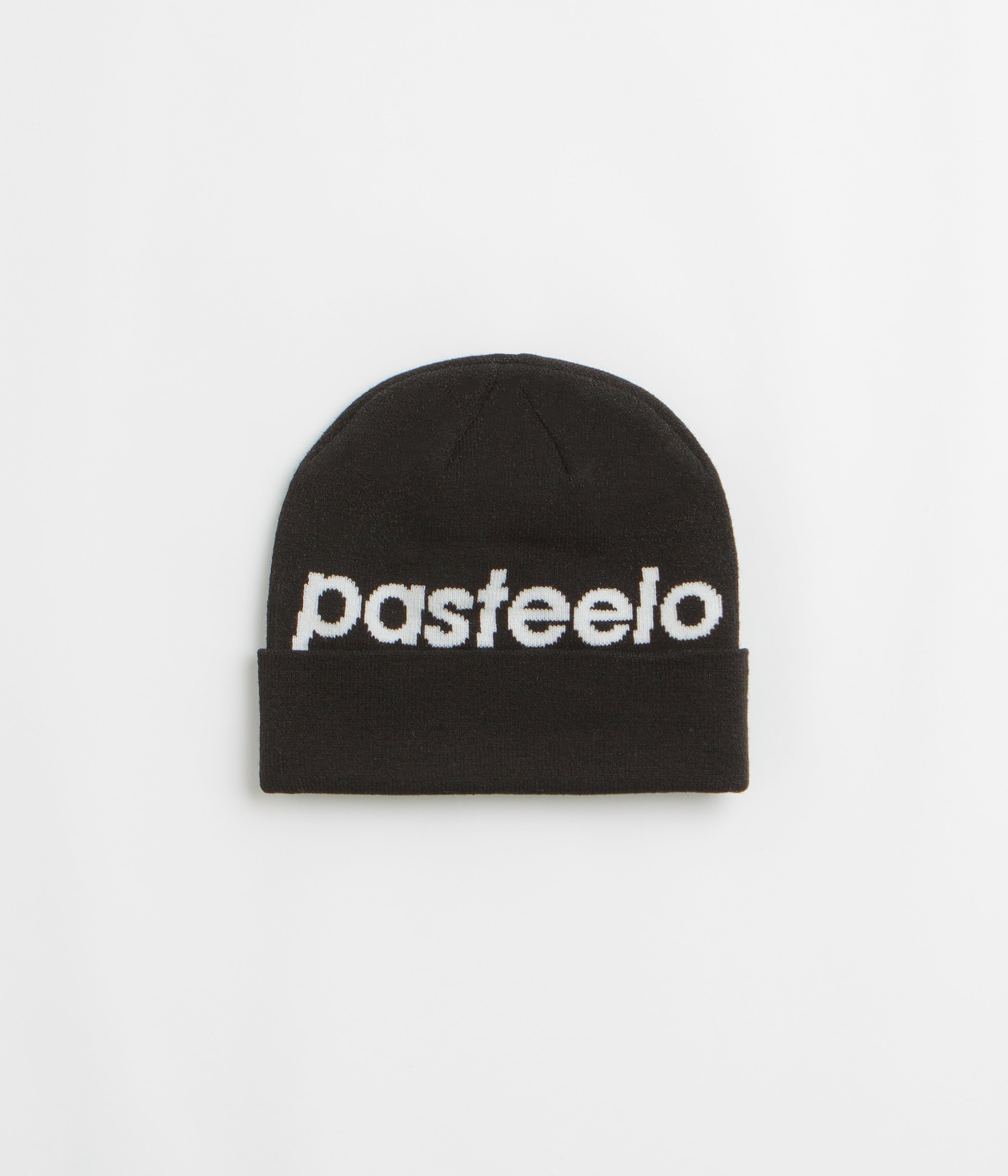 Pasteelo Script Beanie in Black