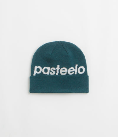 Pasteelo Script Beanie - Dark Teal