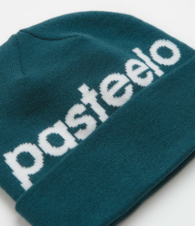 Pasteelo Script Beanie - Dark Teal