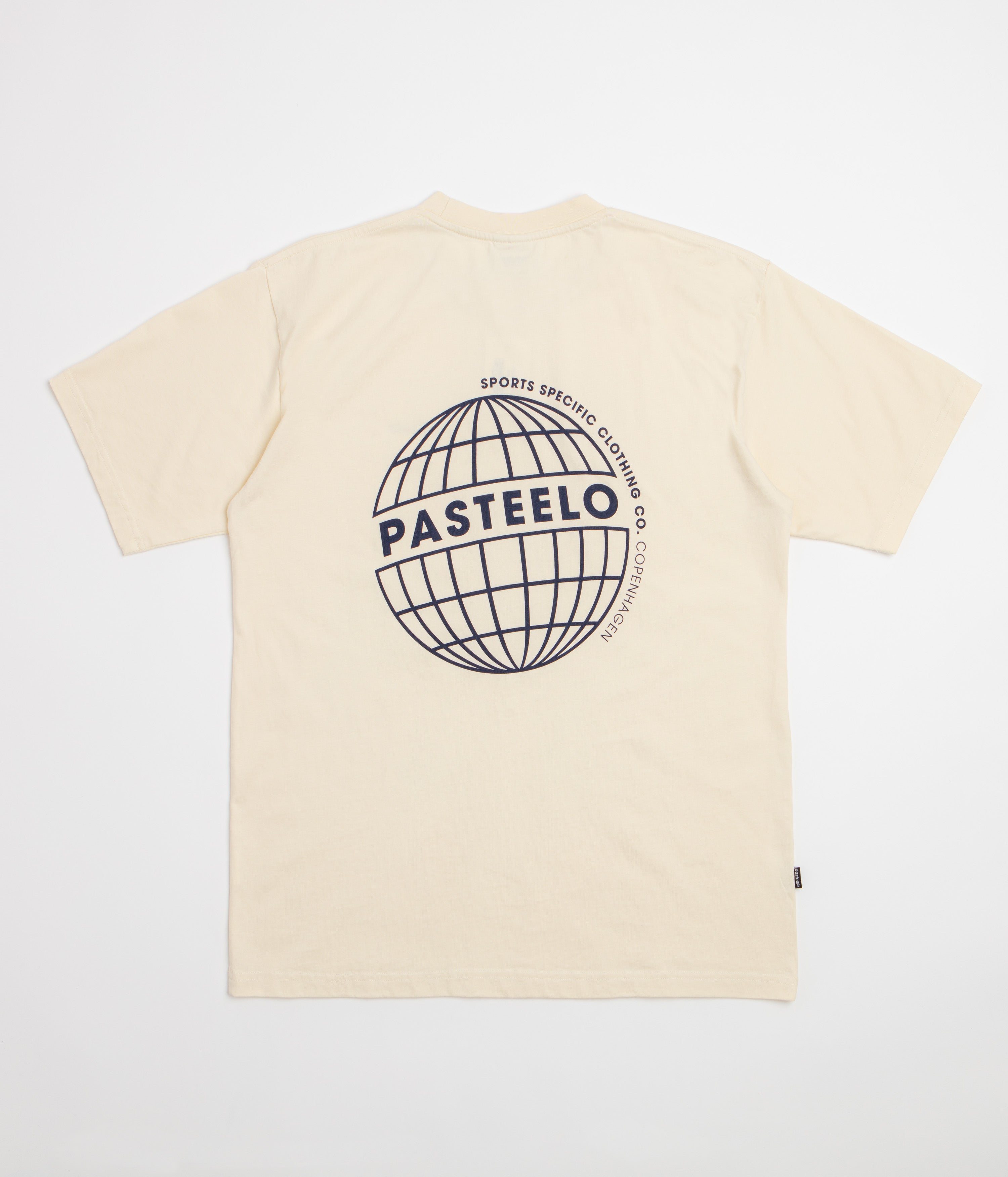 Pasteelo Sphere Grid T-Shirt - Cream