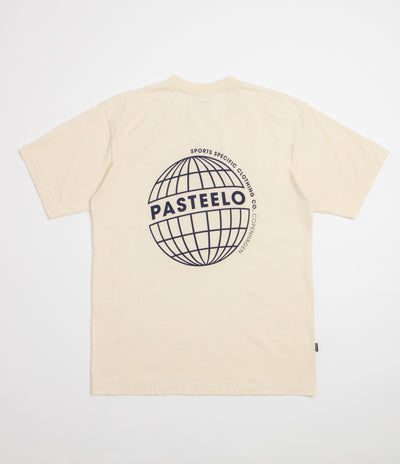 Pasteelo Sphere Grid T-Shirt - Cream
