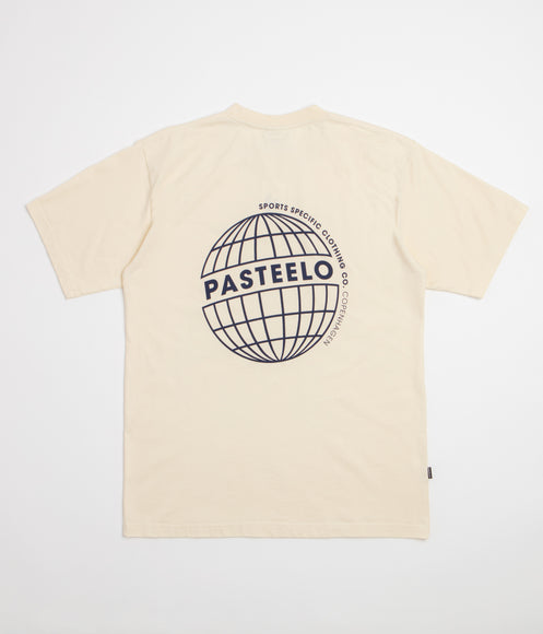 Pasteelo Sphere Grid T-Shirt - Cream