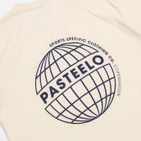 Pasteelo Sphere Grid T-Shirt - Cream thumbnail