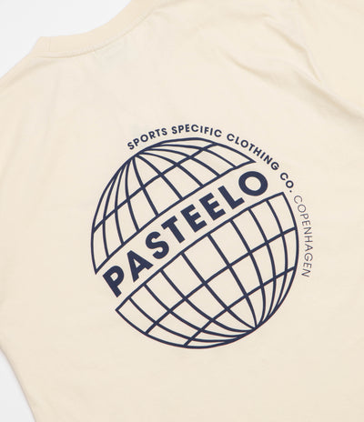 Pasteelo Sphere Grid T-Shirt - Cream