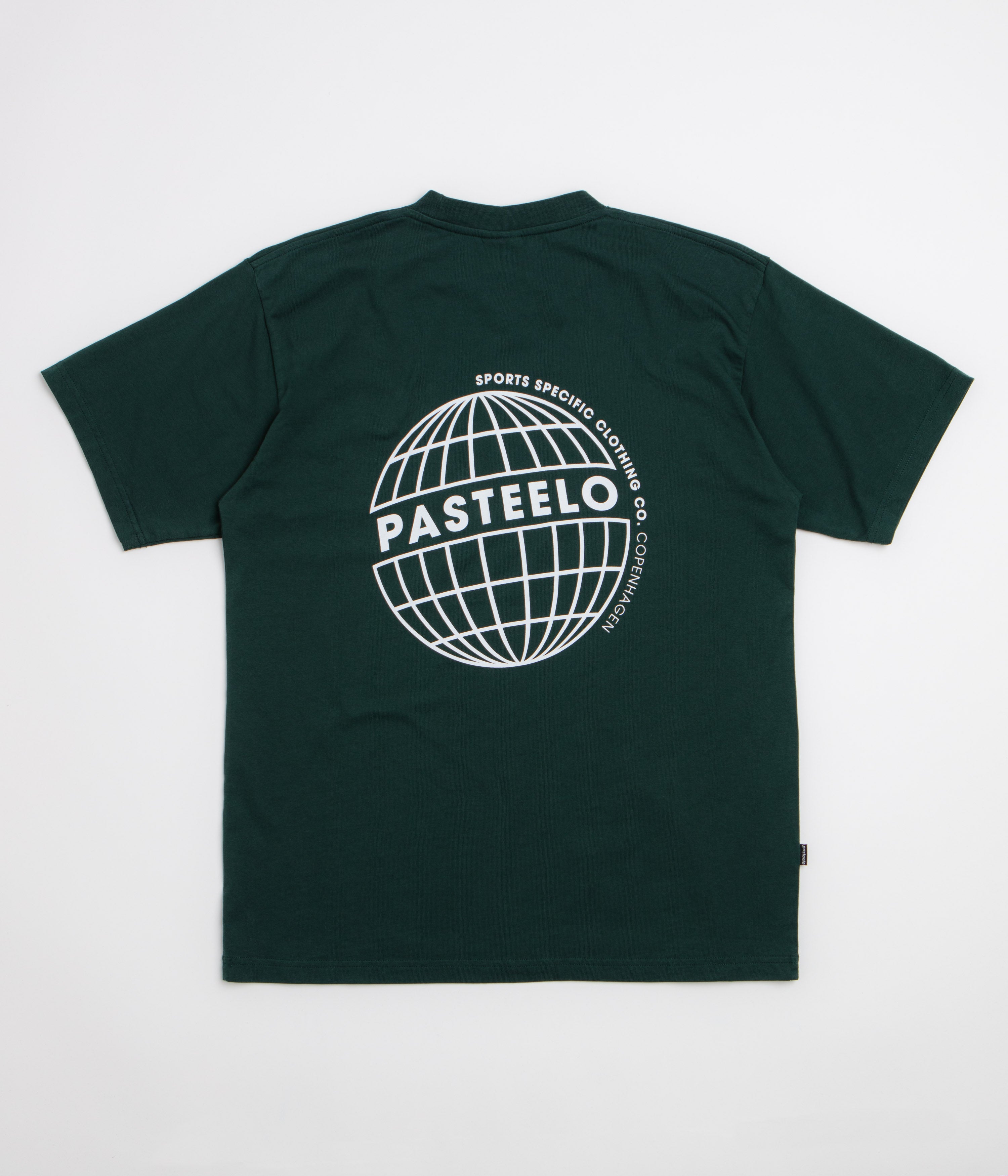 Pasteelo Sphere Grid T-Shirt - Forest