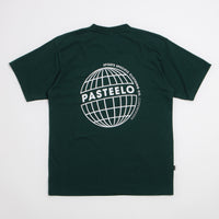 Pasteelo Sphere Grid T-Shirt - Forest thumbnail
