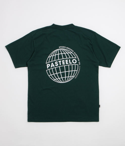 Pasteelo Sphere Grid T-Shirt - Forest