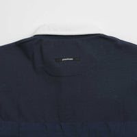 Pasteelo Stripe Polo Shirt in Navy and White thumbnail
