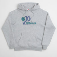 Pasteelo Track Hoodie in Heather Grey thumbnail