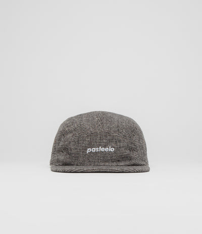Pasteelo Wool Blend Cap in Micro Check