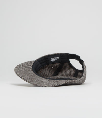 Pasteelo Wool Blend Cap in Micro Check