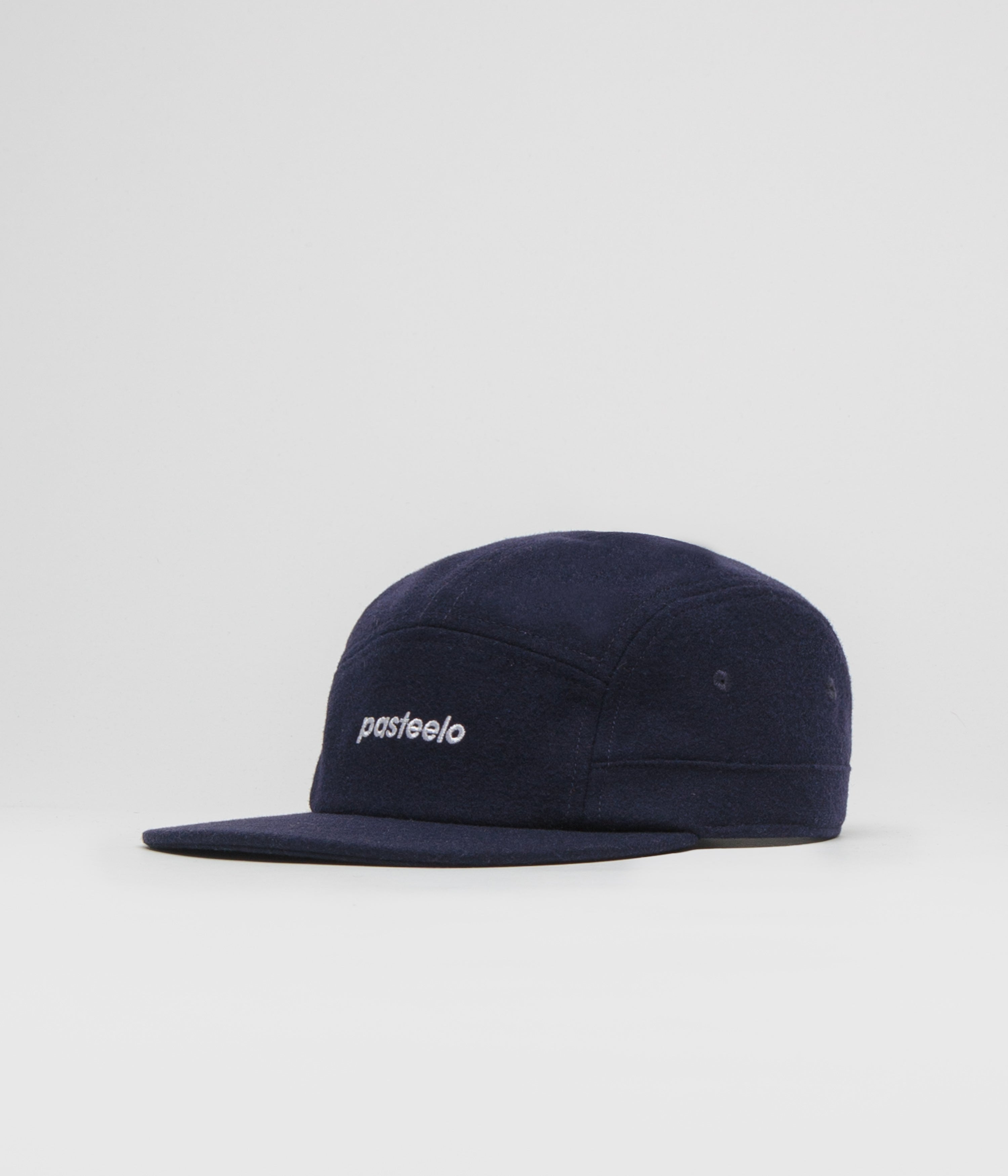 Pasteelo Wool Blend Cap in Navy