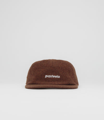 Pasteelo Wool Blend Cap in Walnut
