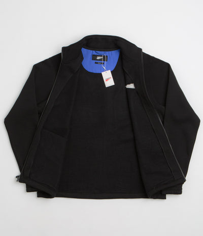Pasteelo Zip Up Trainer Sweatshirt in Black
