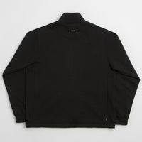 Pasteelo Zip Up Trainer Sweatshirt in Black thumbnail