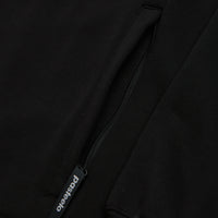 Pasteelo Zip Up Trainer Sweatshirt in Black thumbnail
