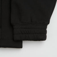 Pasteelo Zip Up Trainer Sweatshirt in Black thumbnail
