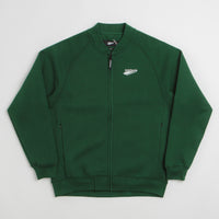 Pasteelo Zip Up Trainer Sweatshirt in Forest thumbnail