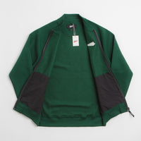 Pasteelo Zip Up Trainer Sweatshirt - Forest thumbnail