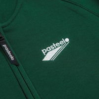 Pasteelo Zip Up Trainer Sweatshirt - Forest thumbnail