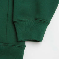Pasteelo Zip Up Trainer Sweatshirt - Forest thumbnail