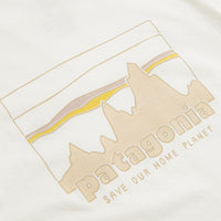 Patagonia 73 Skyline Organic T-Shirt in Birch White thumbnail