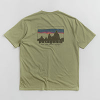 Patagonia 73 Skyline Organic T-Shirt - Buckhorn Green thumbnail