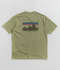 Patagonia 73 Skyline Organic T-Shirt in Buckhorn Green
