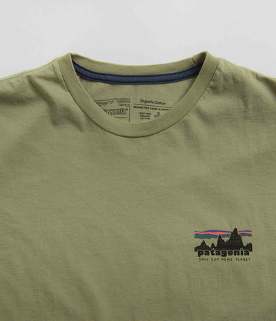Patagonia 73 Skyline Organic T-Shirt in Buckhorn Green