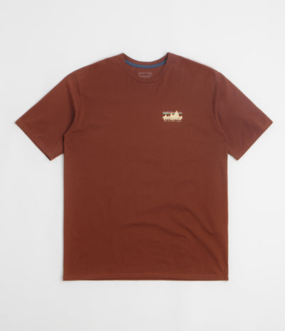 Patagonia 73 Skyline Organic T-Shirt in Dried Vanilla
