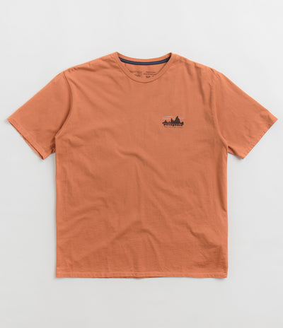 Patagonia 73 Skyline Organic T-Shirt in Sienna Clay