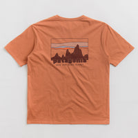 Patagonia 73 Skyline Organic T-Shirt in Sienna Clay thumbnail