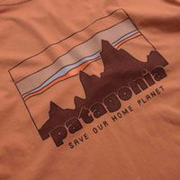 Patagonia 73 Skyline Organic T-Shirt - Sienna Clay thumbnail