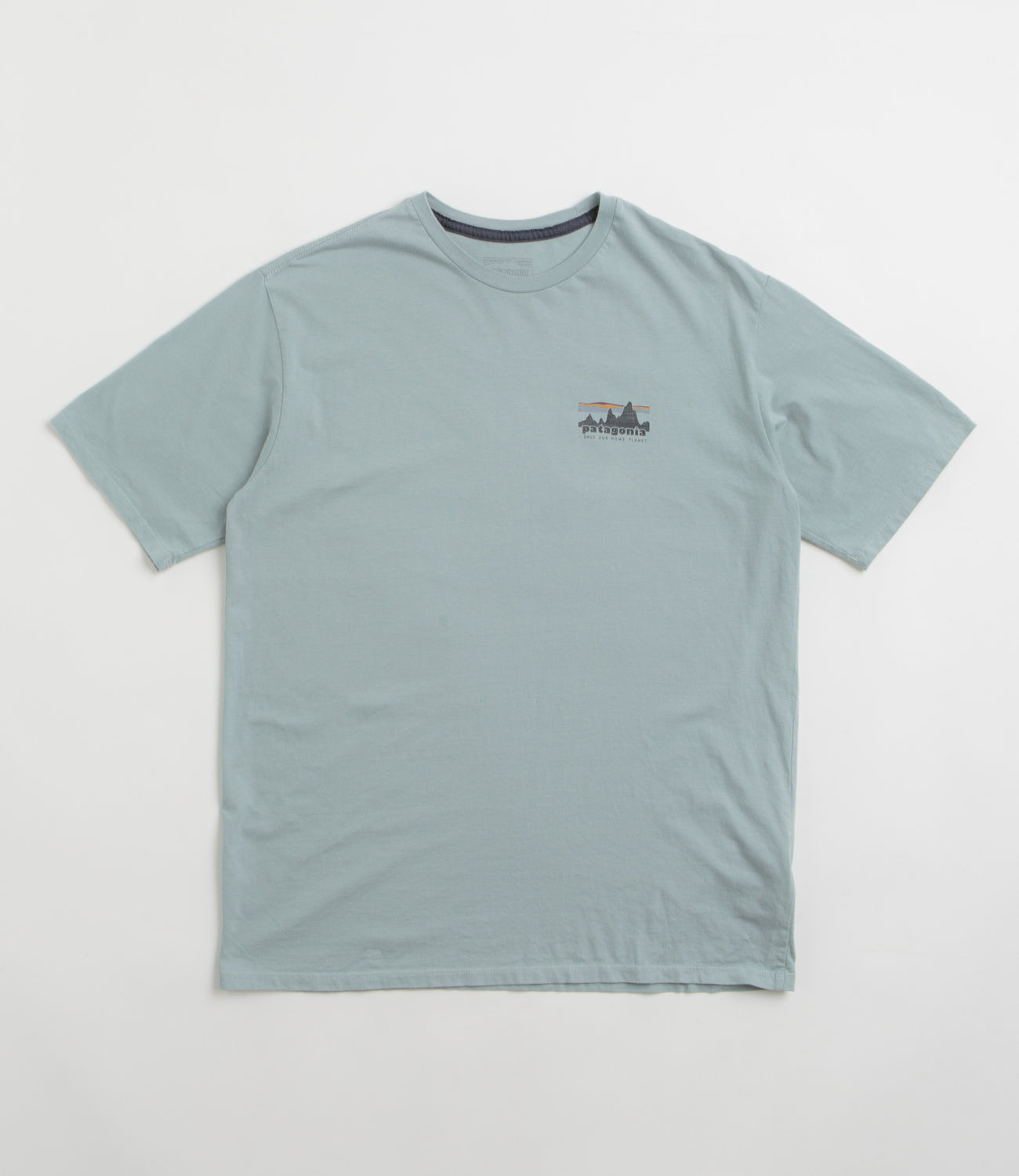 Patagonia 73 Skyline Organic T-Shirt - Thermal Blue | Flatspot