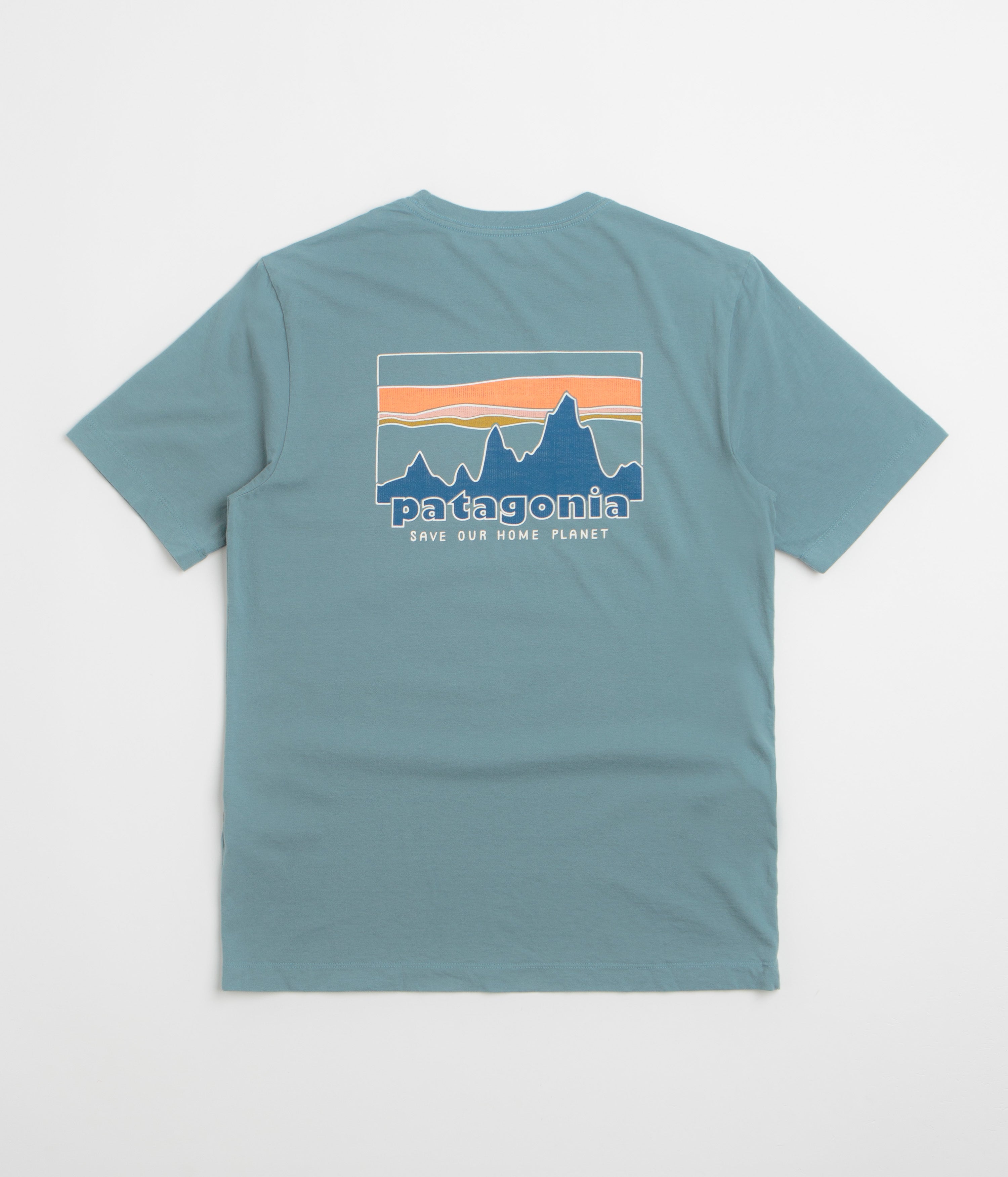 Patagonia 73 Skyline T-Shirt in Blue Sage