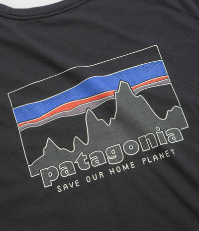 Patagonia 73 Skyline T-Shirt in Ink Black